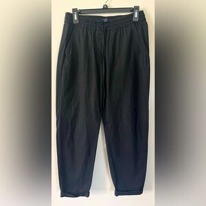 J Crew Linen Blend Cropped Pant